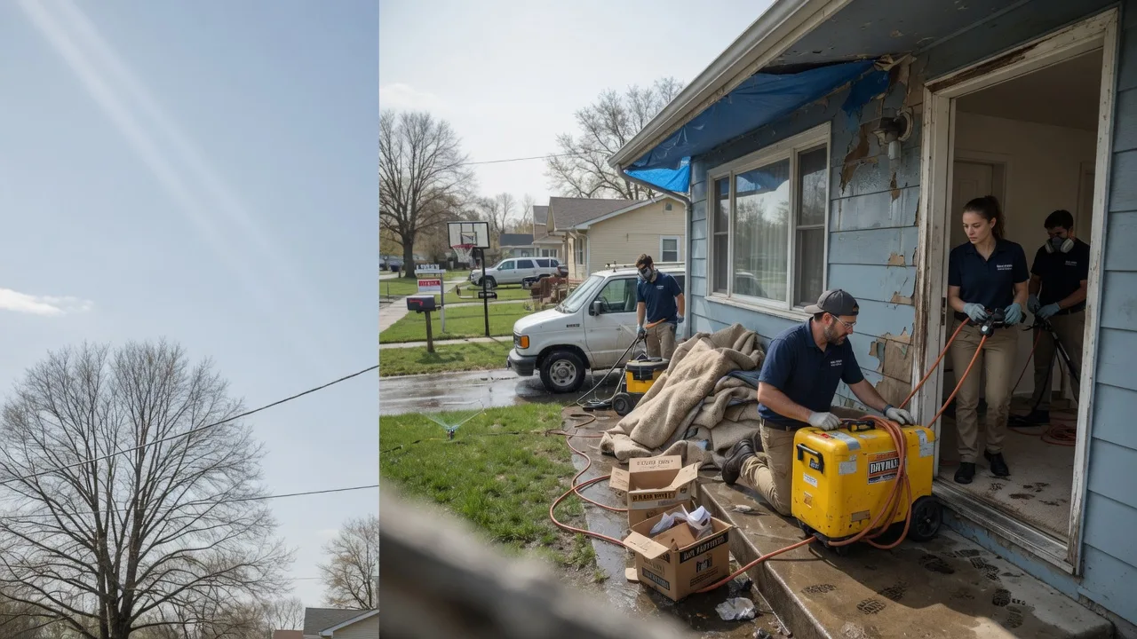 Basement Flood Cleanup in Bargersville, IN near me